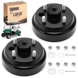 Golf Cart Brake Drum/Hub Assembly (Electric) for EZGO TXT Replaces OEM# 19186G1P Golf Cart Brake Drum/Hub Assembly (Electric) for EZGO TXT Replaces OEM# 19186G1P