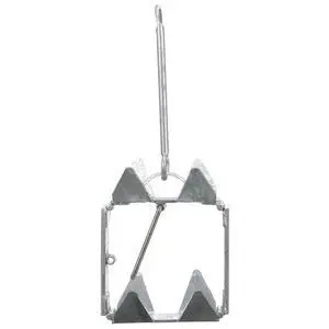Hot-Dipped Galvanized Steel Fold-and-Hold Anchor Hot-Dipped Galvanized Steel Fold-and-Hold Anchor