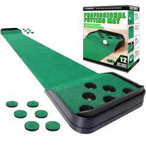 Golf Putting Green Indoor - Advanced Guides Golf Putting Mat - Enhance Putting Accuracy and Challenge Golf Putting Green Indoor - Advanced Guides Golf Putting Mat - Enhance Putting Accuracy and Challenge