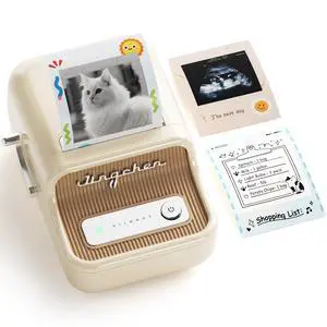 B21 Pro 300 DPI Bluetooth Label Maker with Tape,White | Portable Thermal Label Printer, Retro Label Maker Machine for Scrapbook, DIY Crafts, Notes, Memo B21 Pro 300 DPI Bluetooth Label Maker with Tape,White | Portable Thermal Label Printer, Retro Label Maker Machine for Scrapbook, DIY Crafts, Notes, Memo