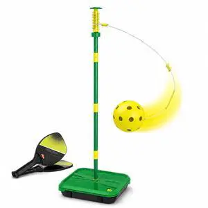 Pickleball Paddles Tether Tennis Game Set - Portable All-Surface Base, Durable, Easy Assembly, Indoor & Outdoor Games, Backyard Games for Kids, Active Play for Kids and Families, Ages 4+ Pickleball Paddles Tether Tennis Game Set - Portable All-Surface Base, Durable, Easy Assembly, Indoor & Outdoor Games, Backyard Games for Kids, Active Play for Kids and Families, Ages 4+