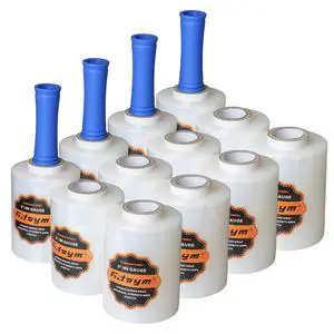 Plastic Stretch Film Shrink Wrap Roll for Moving, 5" x 1200' 12 Rolls | 80 Gauge 600% Stretch, Self-Adhering, 5 inch Plastic Saran Wrap, For Moving, Packing, Furniture & Pallet Stabilization Plastic Stretch Film Shrink Wrap Roll for Moving, 5" x 1200' 12 Rolls | 80 Gauge 600% Stretch, Self-Adhering, 5 inch Plastic Saran Wrap, For Moving, Packing, Furniture & Pallet Stabilization