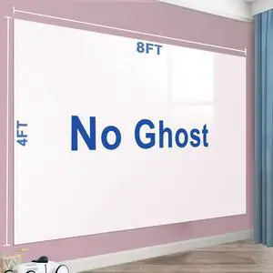 Dry Erase Wallpaper, Whiteboard Paper for Wall, White Board Sticker Roll for Wall, Dry Erase Contact Paper Stain-Proof Wall Decal, Perfect Replacement for White Board (4x8ft) Dry Erase Wallpaper, Whiteboard Paper for Wall, White Board Sticker Roll for Wall, Dry Erase Contact Paper Stain-Proof Wall Decal, Perfect Replacement for White Board (4x8ft)