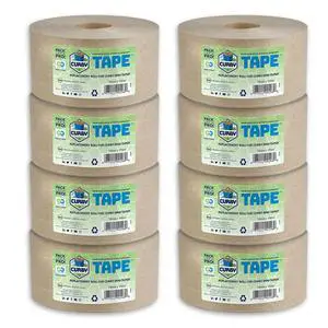 IPG Water-Activated Tape, 70MM x 100M Refill Roll (8-Pack), Tan IPG Water-Activated Tape, 70MM x 100M Refill Roll (8-Pack), Tan