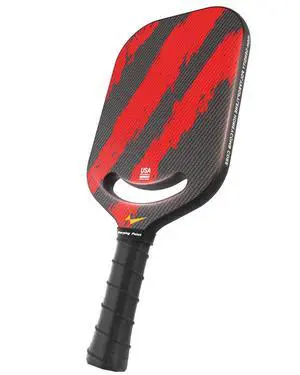 Ascent Pickleball Paddles| Carbon Fiber Pickleball Racket with Aero Throat | Textured Grit Surface | Hexa Polymer Core | Designed for Swing Speed and Maneuverability Ascent Pickleball Paddles| Carbon Fiber Pickleball Racket with Aero Throat | Textured Grit Surface | Hexa Polymer Core | Designed for Swing Speed and Maneuverability