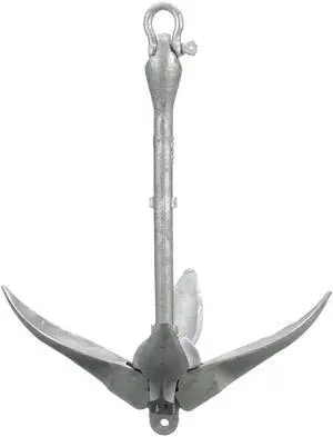 Folding Grapnel Anchor For Small Craft and Dinghies Multiple Sizes Folding Grapnel Anchor For Small Craft and Dinghies Multiple Sizes