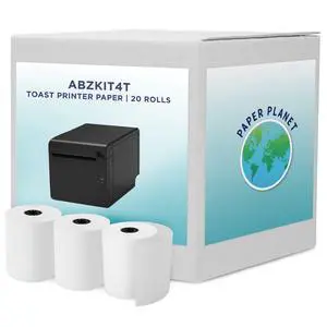 Thermal Paper for Toast TP200 Printer | 20 Rolls | Thermal Receipt Paper, Compatible with Toast TP200 Printer Thermal Paper for Toast TP200 Printer | 20 Rolls | Thermal Receipt Paper, Compatible with Toast TP200 Printer