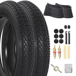 20x4.0/ 20x3.0/ 26x4.0 Fat Bike Tires, 20x4/ 20x3/ 26x4 Fat Tire Tube and Bicycle Repair Tool Kit, Foldable Heavy Duty Off-Road Bike, Ebike Fat Tires Replacement Set 20x4.0/ 20x3.0/ 26x4.0 Fat Bike Tires, 20x4/ 20x3/ 26x4 Fat Tire Tube and Bicycle Repair Tool Kit, Foldable Heavy Duty Off-Road Bike, Ebike Fat Tires Replacement Set