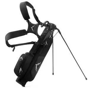 Small Par 3 Golf Stand Bag - Lightweight for Pitch & Putt | Par 3 & Driving Range, Holds 4-6 Clubs, 2-Way Dividers, Dual Shoulder Straps, Cooler Pocket, Dust Cover, Stable Stand Small Par 3 Golf Stand Bag - Lightweight for Pitch & Putt | Par 3 & Driving Range, Holds 4-6 Clubs, 2-Way Dividers, Dual Shoulder Straps, Cooler Pocket, Dust Cover, Stable Stand