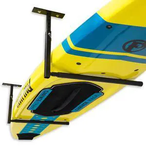 Standup Paddle Board and Surfboard Garage Storage Rack - Adjustable Ceiling Mount Hanger for SUP Storage, Heavy Duty Overhead Paddleboard Organizer for Garage, Space Saving Rack Standup Paddle Board and Surfboard Garage Storage Rack - Adjustable Ceiling Mount Hanger for SUP Storage, Heavy Duty Overhead Paddleboard Organizer for Garage, Space Saving Rack