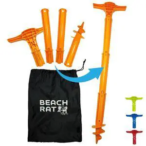 Force Anchor & Storage Bag - 4ft Jet Ski Anchor/Boat Anchor/Kayak Anchor for Shallow Water and Sandbar - High Strength Plastic Pole Boat Accessory - Sand Bar Anchor Kit Case Force Anchor & Storage Bag - 4ft Jet Ski Anchor/Boat Anchor/Kayak Anchor for Shallow Water and Sandbar - High Strength Plastic Pole Boat Accessory - Sand Bar Anchor Kit Case