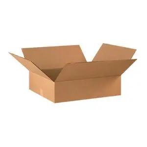 Shipping Boxes Flat 22"L x 18"W x 6"H 20-Pack - Corrugated Cardboard Box for Moving, Mailing, Packing, Packaging and Storage Shipping Boxes Flat 22"L x 18"W x 6"H 20-Pack - Corrugated Cardboard Box for Moving, Mailing, Packing, Packaging and Storage