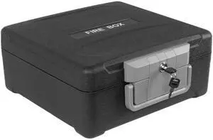 Fireproof and Waterproof Safe, fire safe document box for Home, Portable Lock Box with Key Lock and Ergonomic Handle, 1 Hour at 1700°F, 72 Hours Waterproof Fireproof and Waterproof Safe, fire safe document box for Home, Portable Lock Box with Key Lock and Ergonomic Handle, 1 Hour at 1700°F, 72 Hours Waterproof