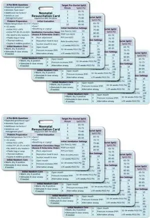 Neonatal Resuscitation Card - Badge Buddy Adapted from 9th Edition NRP for NICU Nurses, Respiratory Therapists, NNPs, & Healthcare Professionals (10, Horizontal) Neonatal Resuscitation Card - Badge Buddy Adapted from 9th Edition NRP for NICU Nurses, Respiratory Therapists, NNPs, & Healthcare Professionals (10, Horizontal)