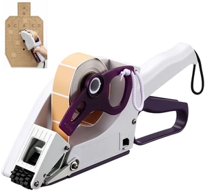 Hand Held Label Applicator, Manual Applicator Target Pasters Gun for Automatically Peel Off and Stick for Target Pasters Round Square Irregular Shape(Yh-30, 22-35mm Label Width) Hand Held Label Applicator, Manual Applicator Target Pasters Gun for Automatically Peel Off and Stick for Target Pasters Round Square Irregular Shape(Yh-30, 22-35mm Label Width)