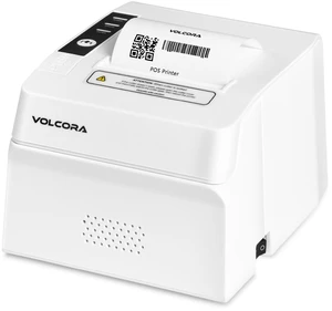 Thermal Receipt Printer, 80mm POS Printer w/Auto Cutter, USB/Bluetooth Interface for Windows/MAC/Linux, ESC/POS Command Support Cash Drawer, High Speed Kitchen Printer, Wall Mount, White Thermal Receipt Printer, 80mm POS Printer w/Auto Cutter, USB/Bluetooth Interface for Windows/MAC/Linux, ESC/POS Command Support Cash Drawer, High Speed Kitchen Printer, Wall Mount, White