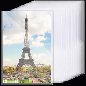 12 Pcs Poster Protector Sleeves 24 x 36 Inch, Clear Plastic Poster Sleeves Frame, Waterproof Rigid Print Sheet Protectors for Art Portfolio Storage, Wall Display, Magazines, Photos, Papers 12 Pcs Poster Protector Sleeves 24 x 36 Inch, Clear Plastic Poster Sleeves Frame, Waterproof Rigid Print Sheet Protectors for Art Portfolio Storage, Wall Display, Magazines, Photos, Papers