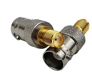 2pcs RF coaxial Coax Adapter SMA Female to BNC Female 2pcs RF coaxial Coax Adapter SMA Female to BNC Female
