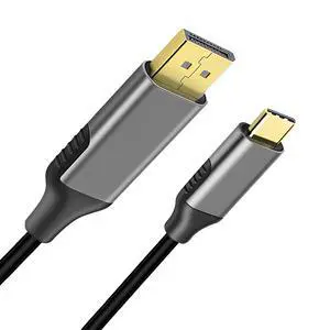 USB C to DisplayPort Cable 6FT, DP to USB C Cable for Monitor, Type-C to Displayport, Type C to DP Compatible with MacBook Pro/Air, iPad Pro, iMac, Dell XPS USB C to DisplayPort Cable 6FT, DP to USB C Cable for Monitor, Type-C to Displayport, Type C to DP Compatible with MacBook Pro/Air, iPad Pro, iMac, Dell XPS