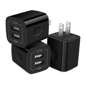 USB Plugs Wall Outlet Power Adapter Dual USB Electric Plug Charging Cube | Compatible iPhone 17e 17 Pro Max Air 16e 16 Plus 15 14 13 12,Samsung Galaxy S26 Ultra A17 A36 A37 S25 FE A54 S24 A16 A53 S23 USB Plugs Wall Outlet Power Adapter Dual USB Electric Plug Charging Cube | Compatible iPhone 17e 17 Pro Max Air 16e 16 Plus 15 14 13 12,Samsung Galaxy S26 Ultra A17 A36 A37 S25 FE A54 S24 A16 A53 S23