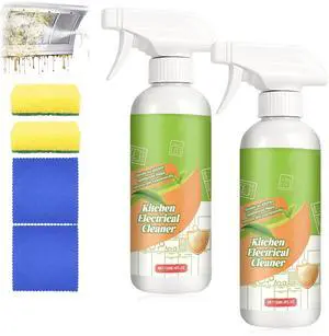 2pcs Electrolyzed Ion Kitchen Cleaner Spray, Fly Cleanse Natural Formula to Household Kitchen Appliances Spray Cleaner, Multi-Purpose Kitchen Appliance Cleaner for Hold,Oven,Stove,Range Hood 2pcs Electrolyzed Ion Kitchen Cleaner Spray, Fly Cleanse Natural Formula to Household Kitchen Appliances Spray Cleaner, Multi-Purpose Kitchen Appliance Cleaner for Hold,Oven,Stove,Range Hood