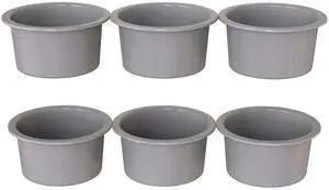 6 Pack Silicone Cake Pans 4 Inch Round, Mini Nonstick Cake Mold Set 6 Pack Silicone Cake Pans 4 Inch Round, Mini Nonstick Cake Mold Set