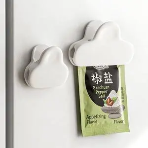 2PCS Cute Chip Clips, Magnetic Bag Clips with Airtight Seal for Chips, Kitchen Clip with Magnet for Fridge, Fun Bag Clip for Food Storage, Snack Organization, RV Accessories (Large Size-White) 2PCS Cute Chip Clips, Magnetic Bag Clips with Airtight Seal for Chips, Kitchen Clip with Magnet for Fridge, Fun Bag Clip for Food Storage, Snack Organization, RV Accessories (Large Size-White)