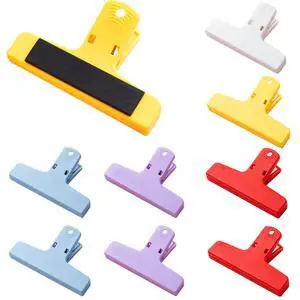 Chip Clips,Magnetic Bag Clips with Air Tight Seal for Food Storage, 9-Piece Chip Clips,Magnetic Bag Clips with Air Tight Seal for Food Storage, 9-Piece