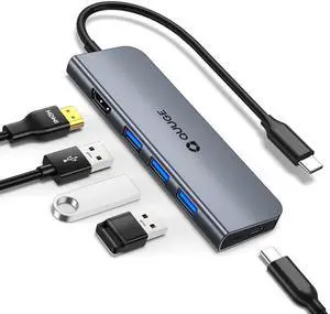 USB C Hub, 5in1 USB C HDMI Adapter with 4K@30HZ HDMI, 100W PD, 3×USB A 3.0 Ports, Aluminum Ultra Slim Hub for Switch, MacBook Air/Pro, Galaxy S/Z/Note Series & More. USB C Hub, 5in1 USB C HDMI Adapter with 4K@30HZ HDMI, 100W PD, 3×USB A 3.0 Ports, Aluminum Ultra Slim Hub for Switch, MacBook Air/Pro, Galaxy S/Z/Note Series & More.