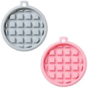 2-Pack Silicone Waffle Mold, Muffin Pans Molds, Waffle Maker Baking Tray Mold Bakeware for Waffle Cake Chocolate Craft Candy Soap Baking, Blue&Pink (Round: 3.8x3.8x0.4 inch) 2-Pack Silicone Waffle Mold, Muffin Pans Molds, Waffle Maker Baking Tray Mold Bakeware for Waffle Cake Chocolate Craft Candy Soap Baking, Blue&Pink (Round: 3.8x3.8x0.4 inch)