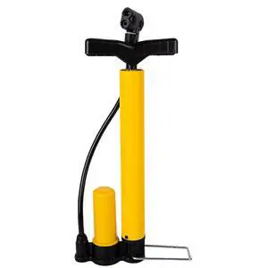 Mini Bike Pump, Small Bicycle Pump Portable with Presta & Schrader Valve, Lightweight Aluminum Tire Inflator with Mount Kit & Needle for Road, Mountain, Hybrid Bikes, Balls & Inflatables Mini Bike Pump, Small Bicycle Pump Portable with Presta & Schrader Valve, Lightweight Aluminum Tire Inflator with Mount Kit & Needle for Road, Mountain, Hybrid Bikes, Balls & Inflatables
