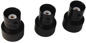 TW-BNCJ-SMAP BNC Female to SMA Male Adapter, BNC Jack to SMA Plug Antenna Connector for Ham Radio Handhelds, 3 Pack TW-BNCJ-SMAP BNC Female to SMA Male Adapter, BNC Jack to SMA Plug Antenna Connector for Ham Radio Handhelds, 3 Pack