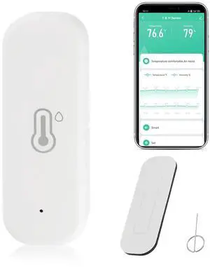 WiFi Hygrometer Thermometer Sensor (1 Pack) WiFi Hygrometer Thermometer Sensor (1 Pack)