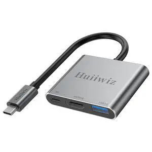 USB C to HDMI Multiport Adapter for Mac MacBook iPad, USB-C to HDMI USB Adapter with Charging USB 3.0/ PD 100W/4K 30Hz USB C to HDMI Multiport Adapter for Mac MacBook iPad, USB-C to HDMI USB Adapter with Charging USB 3.0/ PD 100W/4K 30Hz