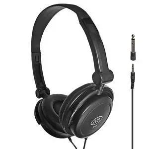 Closed-Back Wired Over Ear Headphones with 6ft Cable & 1/4-inch Jack Adapter | 38mm Neodymium Driver Swiveling Cups| Lightweight Foldable Recording Headphones for Guitar, Piano & Studio Closed-Back Wired Over Ear Headphones with 6ft Cable & 1/4-inch Jack Adapter | 38mm Neodymium Driver Swiveling Cups| Lightweight Foldable Recording Headphones for Guitar, Piano & Studio