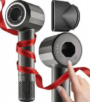Ionic Hair Dryer for Women and Men, Professional Premium Quality High-Speed Motor 110,000 RPM, 1600W Power, 200M Negative Ions, 9ft Long Cord, Lightweight Blow Dryer, Fast & Ultra Quiet (Gray) Ionic Hair Dryer for Women and Men, Professional Premium Quality High-Speed Motor 110,000 RPM, 1600W Power, 200M Negative Ions, 9ft Long Cord, Lightweight Blow Dryer, Fast & Ultra Quiet (Gray)