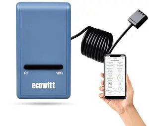 GW1100 Wi-Fi Weather Station Sensor Gateway with Temperature, Humidity and Atmospheric Pressure 3-in-1 Probe Sensor(1X GW1100 WiFi Gateway) GW1100 Wi-Fi Weather Station Sensor Gateway with Temperature, Humidity and Atmospheric Pressure 3-in-1 Probe Sensor(1X GW1100 WiFi Gateway)