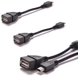 3 Pack Mini USB OTG Cable Mini USB Male to USB 2.0 Female Host OTG Adapter Connector Converter for USB Flash Drive Ti-84 Calculator Mouse Tablet MP3 Player Camera Transfer Photo to Computer 3 Pack Mini USB OTG Cable Mini USB Male to USB 2.0 Female Host OTG Adapter Connector Converter for USB Flash Drive Ti-84 Calculator Mouse Tablet MP3 Player Camera Transfer Photo to Computer