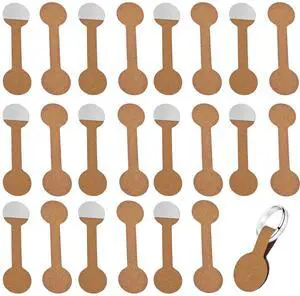 100Pcs Blank Jewelry Price Tags, Self Adhesive Label Stickers for Ring, Necklace, Bracelet, Earring, Display Cards, Easy Peel Off, Kraft Paper Hang Tags for Retail, Craft Shows (Round) 100Pcs Blank Jewelry Price Tags, Self Adhesive Label Stickers for Ring, Necklace, Bracelet, Earring, Display Cards, Easy Peel Off, Kraft Paper Hang Tags for Retail, Craft Shows (Round)