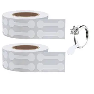1000PCS Jewelry Price Tags Stickers,Price Stickers White Blank Price Tags, Small Business Price Labels Self Adhesive Roll for Clothing Ring Necklace Earring Price Identify Label (White) 1000PCS Jewelry Price Tags Stickers,Price Stickers White Blank Price Tags, Small Business Price Labels Self Adhesive Roll for Clothing Ring Necklace Earring Price Identify Label (White)