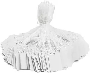 220 Pack White Price Tags with String Attached Writable Display Labels White Price Gift Tags for Gift Wrapping, Jewelry, Clothing, 1.38 x 0.87 Inches 220 Pack White Price Tags with String Attached Writable Display Labels White Price Gift Tags for Gift Wrapping, Jewelry, Clothing, 1.38 x 0.87 Inches