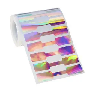 500PCS Jewelry Price Tags Stickers Self Adhesive Blank Jewelry Price Label Display Tags for Rings Bracelet Necklaces Earrings Clothing (Holographic Laser) 500PCS Jewelry Price Tags Stickers Self Adhesive Blank Jewelry Price Label Display Tags for Rings Bracelet Necklaces Earrings Clothing (Holographic Laser)
