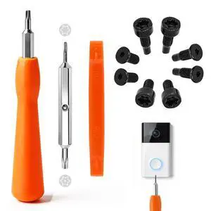 Ended T6 T15 Screwdriver Ring Doorbell Camera Replacement Tool Ended T6 T15 Screwdriver Ring Doorbell Camera Replacement Tool