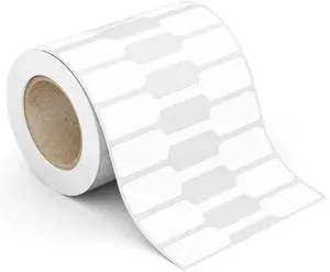 500 PCS Jewelry Price Tags Stickers Roll for Necklace Earring Price Identify, Self Adhesive White Blank Dumbbell Jewelry Tags Stickers for Bracelet, Ring, Clothing Display 500 PCS Jewelry Price Tags Stickers Roll for Necklace Earring Price Identify, Self Adhesive White Blank Dumbbell Jewelry Tags Stickers for Bracelet, Ring, Clothing Display