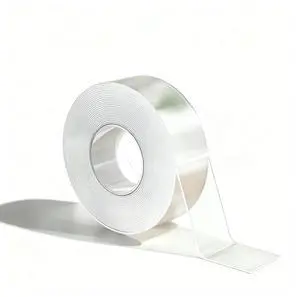 Nano Double Sided Tape 1.2" x 16.5 FT, Clear Traceless for Rug, Kitchen Nano Double Sided Tape 1.2" x 16.5 FT, Clear Traceless for Rug, Kitchen
