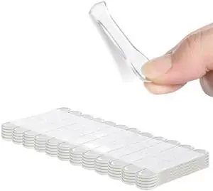 120 PCS Clear Poster Hanging Strips, No Damage Removable Double Sided Adhesive Picture Tape Invisible Poster Strips Heavy Duty Wall Hangers for Walls Home Classroom Office Decor 120 PCS Clear Poster Hanging Strips, No Damage Removable Double Sided Adhesive Picture Tape Invisible Poster Strips Heavy Duty Wall Hangers for Walls Home Classroom Office Decor