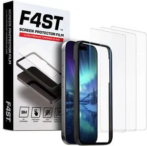3 Pack for iPhone 17 / iPhone 16 Pro Screen Protector (6.3 inches), Tempered Glass Protection with Alignment Frame, Dynamic Island Compatible, Case Friendly 3 Pack for iPhone 17 / iPhone 16 Pro Screen Protector (6.3 inches), Tempered Glass Protection with Alignment Frame, Dynamic Island Compatible, Case Friendly