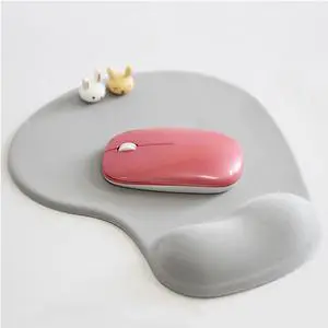 Ergonomic Mouse Pad with Wrist Rest, Gel Wrist Support Mousepad, Pain Relief Laptop Computer Mouse Pad, Non-Slip Mouse Pads for Office & Home (Grey) Ergonomic Mouse Pad with Wrist Rest, Gel Wrist Support Mousepad, Pain Relief Laptop Computer Mouse Pad, Non-Slip Mouse Pads for Office & Home (Grey)