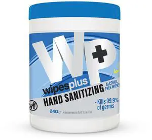 Hand Sanitizing Wipes Canister Alcohol Free for Home and Business, 240 Count Hand Sanitizing Wipes Canister Alcohol Free for Home and Business, 240 Count