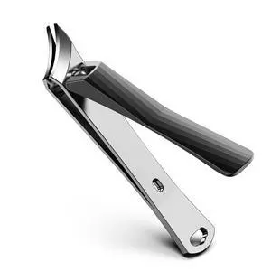 Slanted Edge Nail Clippers - Angled Curved Blade Ingrown Nail Clipper for Thick Toenails, Podiatrist Toenail Clippers for Men and Women (Black) Slanted Edge Nail Clippers - Angled Curved Blade Ingrown Nail Clipper for Thick Toenails, Podiatrist Toenail Clippers for Men and Women (Black)